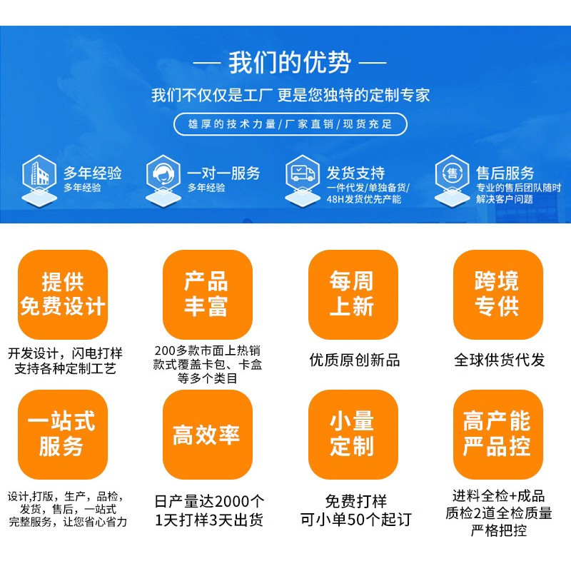 Caja de humectante de madera de cedro de regalo de alta gama de Amazon Caja de cigarrillos portátil de 3 piezas Estuche de cuero Caja de cigarros de cuero de negocios