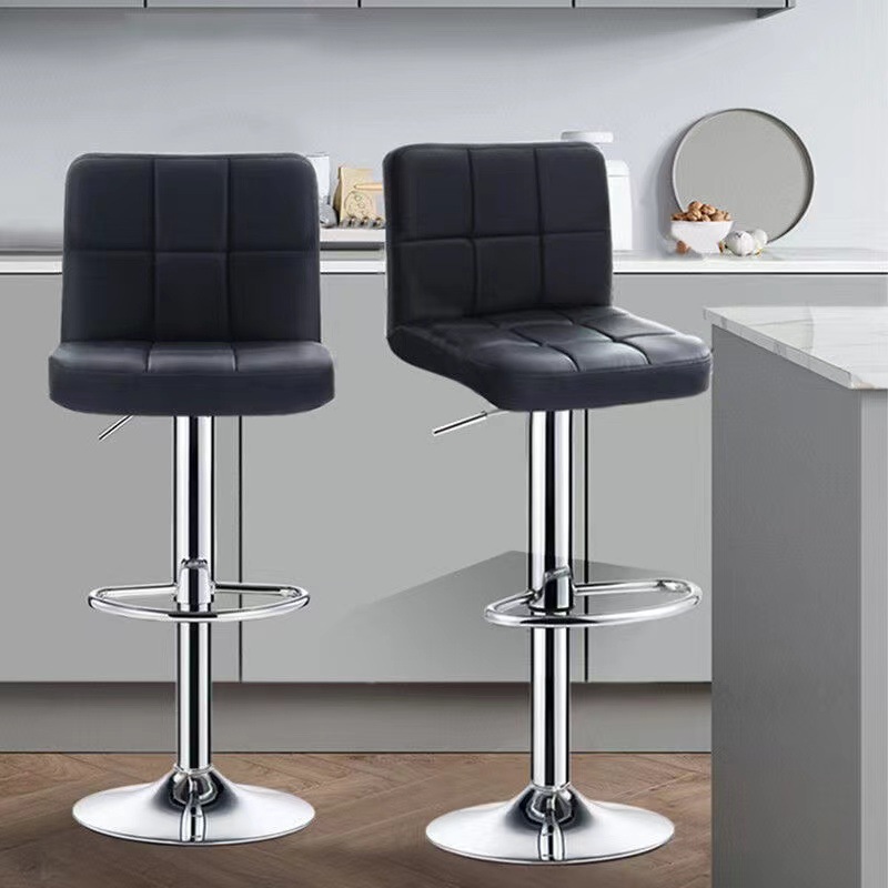Bar Chair Lifting Bar Chair Modern Simple High Stool Backrest Stool Front Desk Bar Chair Cashier Bar Chair