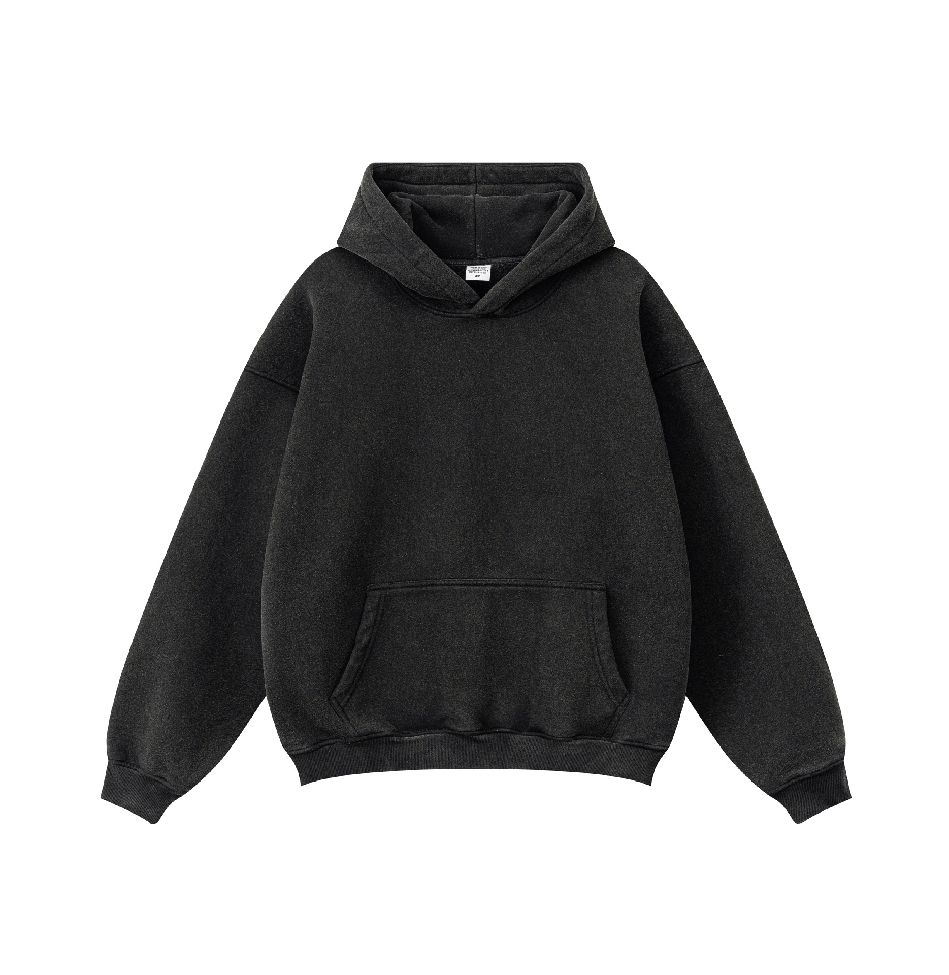 Men's Hoodie Heavy Washed Oversize Sweatshirt For Men_voghion.com