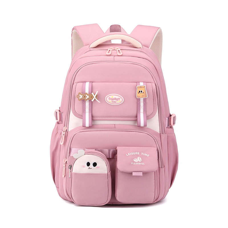Mochila de descompresión ligera para estudiantes de secundaria, mochila impermeable para estudiantes de primaria de grado 3 - 9