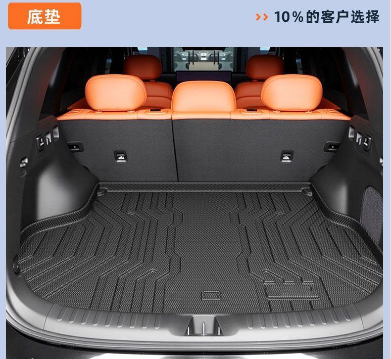 Suitable for Changan Qiyuan Q05, 26 models, TPE full coverage, specialized non-slip and wear-resistant trunk mat, odorless