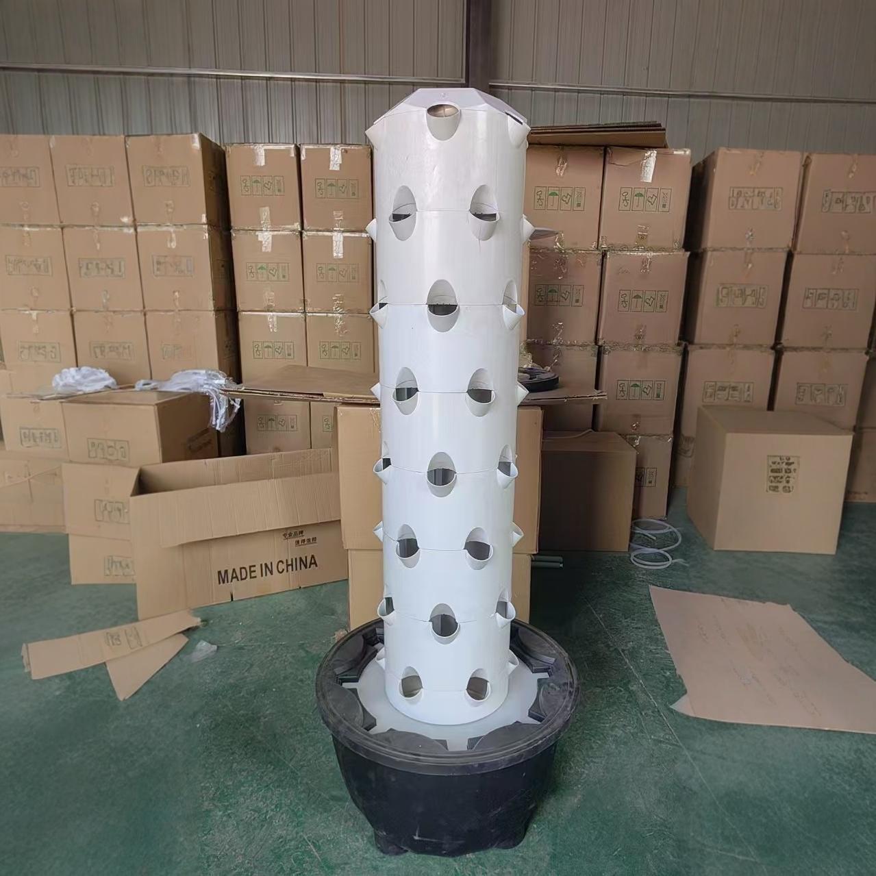 Torre de plantación hidropónica, tanque de cultivo sin suelo, tanque hidropónico, instalaciones de plantación de invernadero, marco de plantación de cultivo tridimensional