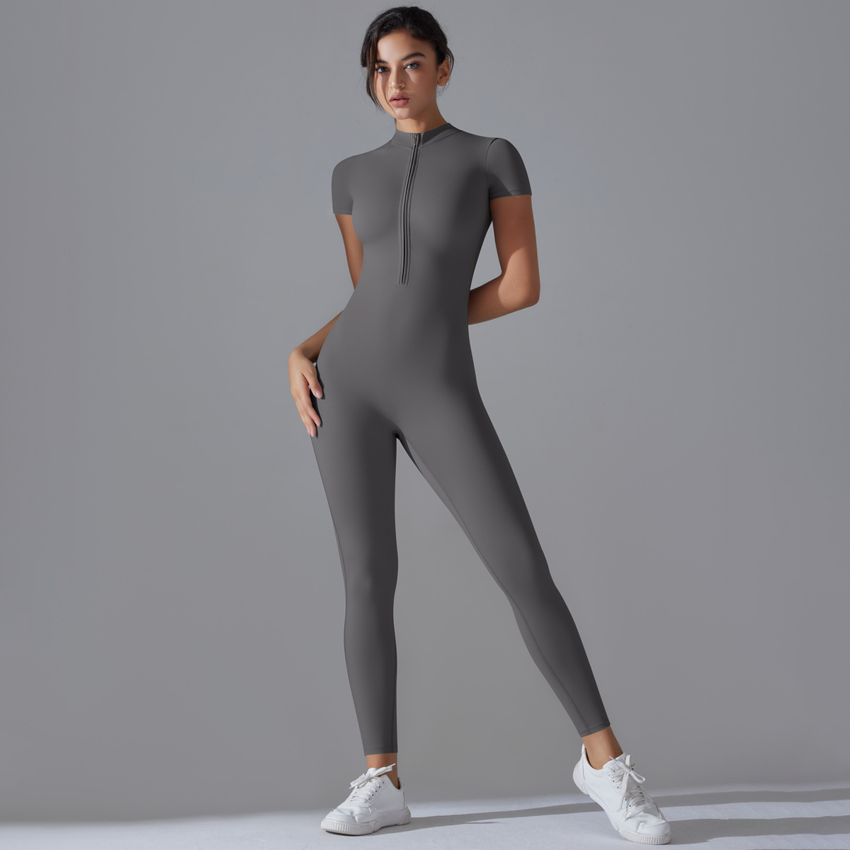 350g Weight Long Sleeve Sleeve Length Nylon, Cotton Blend Fabric Type Regular Top Length Jogger Pants Pants Type T-shirt Tops Type Fitness, Running, Sports Occasion Shirt Collar Neckline Solid Color Pattern Simple Style, Sport Style Style Simple Style Sport Style Solid Color Nylon Cotton Blend Shirt Collar Tracksuit T-shirt Jogger Pants 25