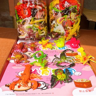 Wholesale simulation snake animal scary trick soft glue big spider lizard snake animal model crawling insect toys