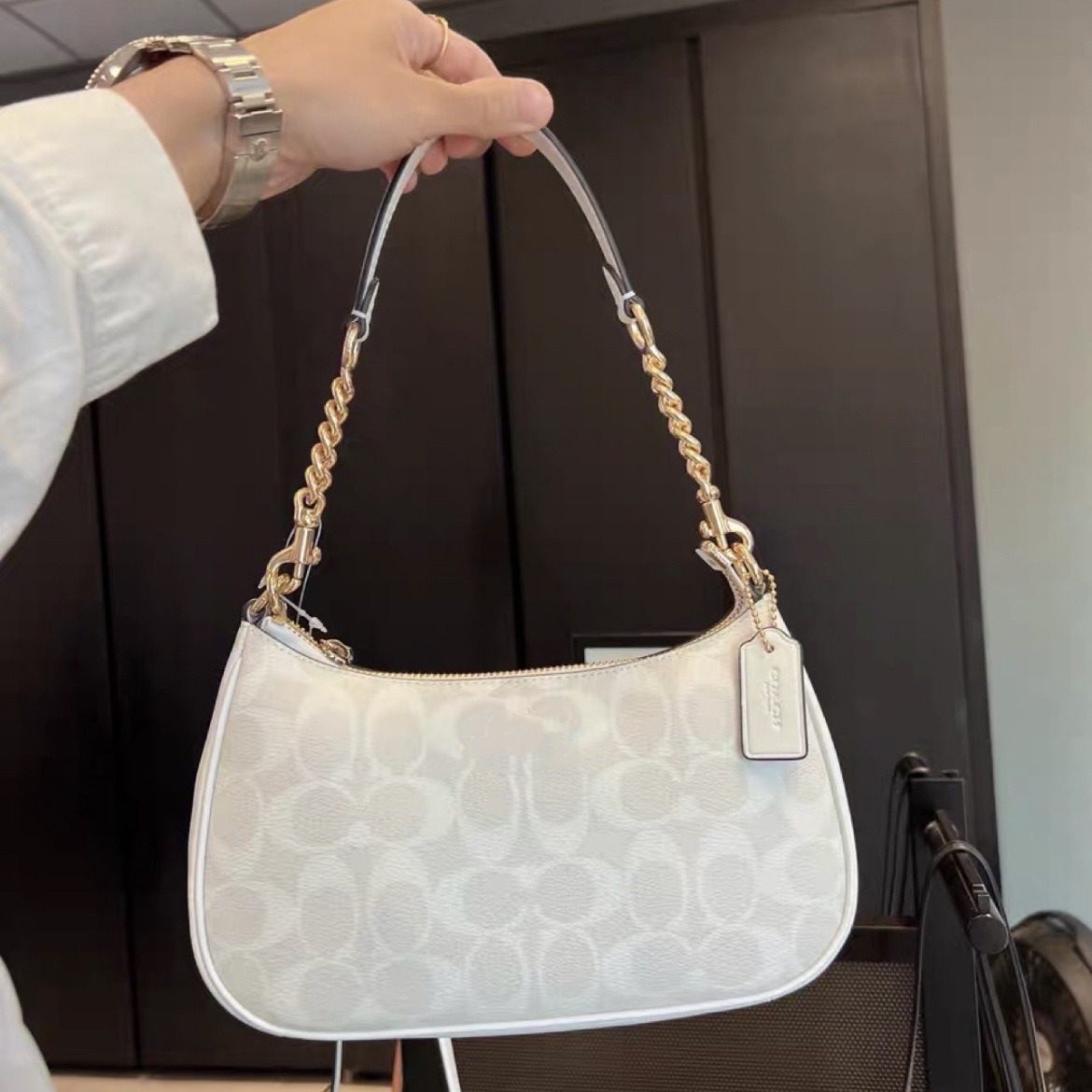 (in-kind with logo) kojia teri 25 small bag chain presbyteri single shoulder underarm bag women's diagonal bag