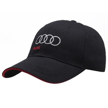 厂家棒球帽定刺绣汽车礼品帽外贸logo定鸭舌帽 一件代发