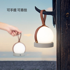 国境を越えた携帯充電電気スタンド携帯屋外旅行キャンプ雰囲気灯バーデスクトップ電気スタンドベッドの小さな夜灯