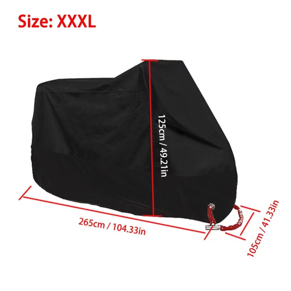 Foreign Trade 190t Polyester Taffeta/Cross-Border 210D Oxford Cloth Motorcycle Cover Motorcycle Cover Motorcycle Motorcycle Cover