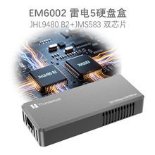 �羳��JHL9480+JM583���5Ӳ�P��NVME�̑B�DM.2 PCIE5.0�L���X��