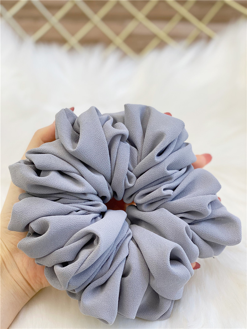 Fashion Solid Color Cloth Handmade Hair Tie 1 Piece display picture 15