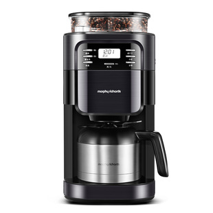 Mofei Mr1028 American Coffee Machine Household Fully Automatic Drip Coffee Machine Bean Powder Dual-Purpose Coffee Machine