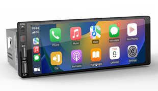 6,8-дюймовый один слиток Android GPS-навигация все-в-одном Bluetooth Реверсивный Автомобильный плеер заднего вида Беспроводной CarPlay