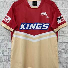 Rugby Jersey 2024款海豚主客场橄榄球服球衣男子短袖运动衫