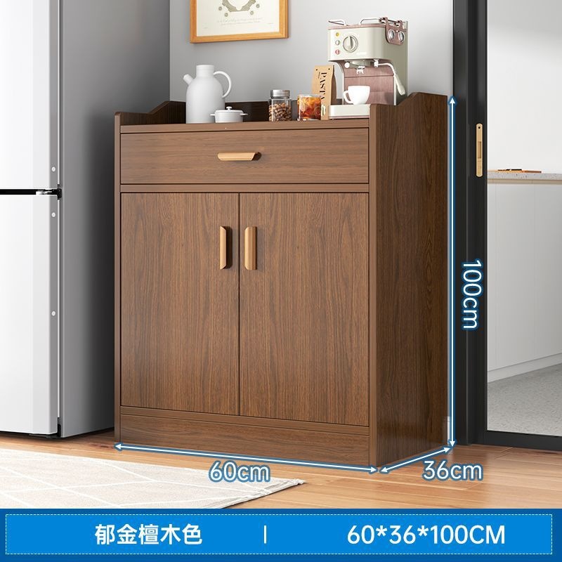 Gabinete de té sala de estar gabinete de comedor artículos domésticos de madera maciza para preparar comidas contra la pared armario de almacenamiento armario de cocina