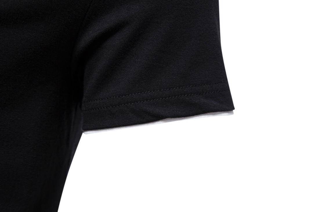 315g Weight Short Sleeve Sleeve Length Regular Sleeve Sleeve Type Polyester Fabric Type Regular Top Length T-shirt Tops Type Casual Occasion V Neck, Collarless Neckline Regular Fit Fit Type Solid Color Pattern Summer Season Men's Gender British Style Style Men's Solid Color T-shirt Men's Clothing 13