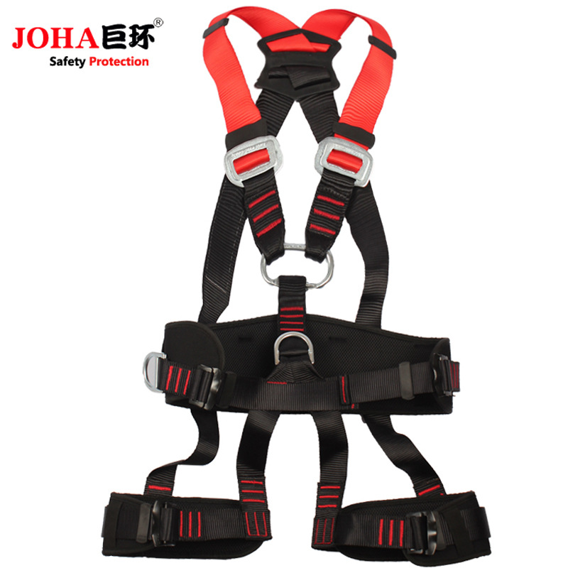 巨环消防救援安全带全身式腰带高空施工作业电工双保险带国标加厚