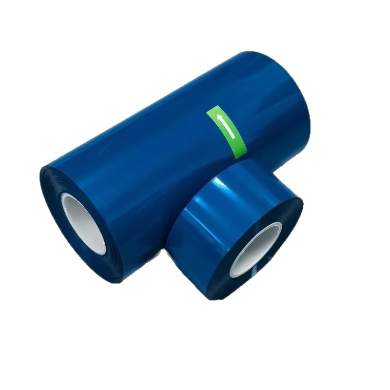 PET蓝色离型膜厂家专业生产批发离型膜75um单双面PET蓝色离型膜