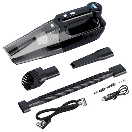 New four-in-one car vacuum cleaner emergency high-power home and car dual-purpose air pump wireless inflatable vacuum cleaner