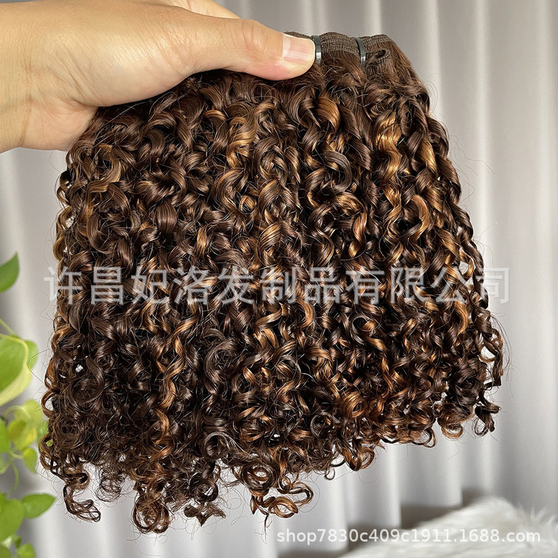 P4/30 Sdd Pixie Curl Vietnamese Hair 12A Pixie Curl Grade a Human Hair
