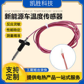 凯胜PT100温度传感器新能源车 锂电池温度探头 分容化成柜热电偶