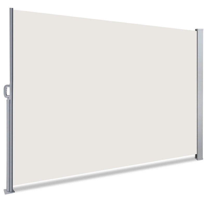 Cross-Border Outdoor Side-Pull Awning Telescopic Awning Side-Pull Screen Privacy Hand-Pull Screen Outdoor Home Awning