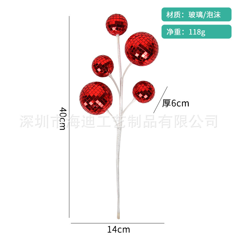 Espejo de vidrio de bar de boda ktvdisco discoteca iluminación de escenario bola láser oro plata bola reflectante roja