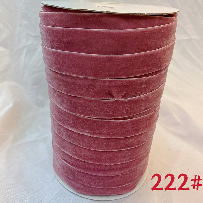 Cintas de flojo para el cabello, cinta de tejido, ropa, accesorios de ropa, cinta de terciopelo de color, accesorios de joyería DIY multi-especificaciones