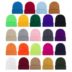 Autumn and Winter Cold Hat, Head Covering Ear Knitted Hat, Fashion Korean Version, Women's Style Warm and Versatile Korean Woolen Hat, Men