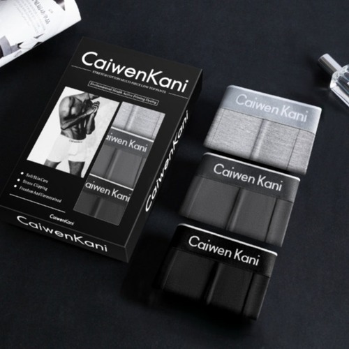 Mens Boxer Briefs Breathable Pure Cotton Modal Graphene Thin Shorts Underwear Gift Box