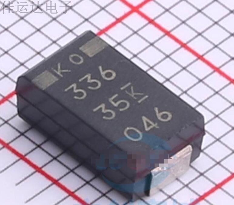 T521D336M035ATE065 规格 33uF ±20% 35V 钽电容器