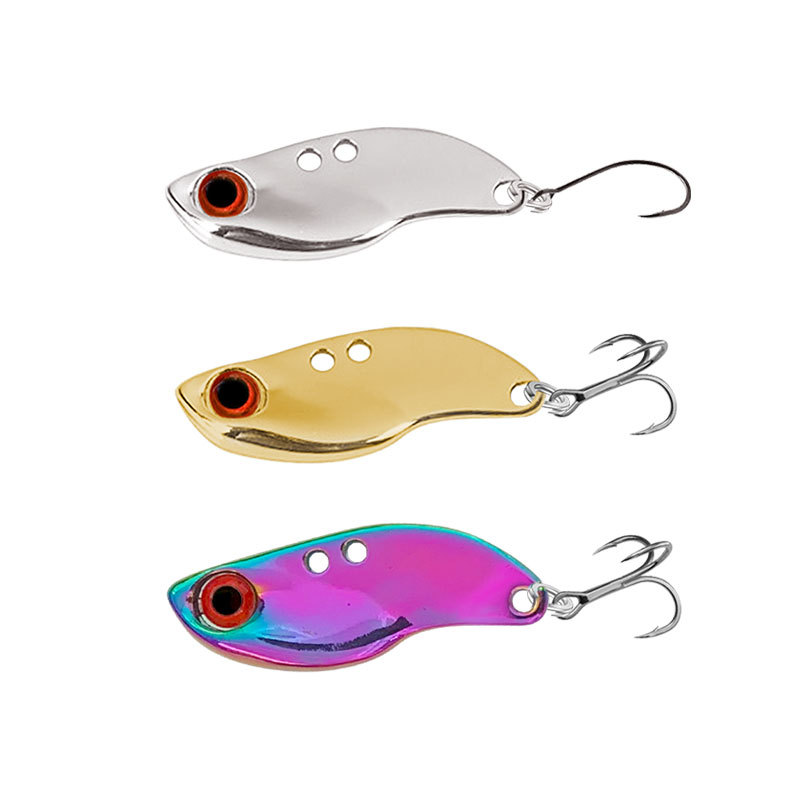 Micro Metal Blade Baits Spinner Baits Fresh Water Bass Swimbait Tackle Gear