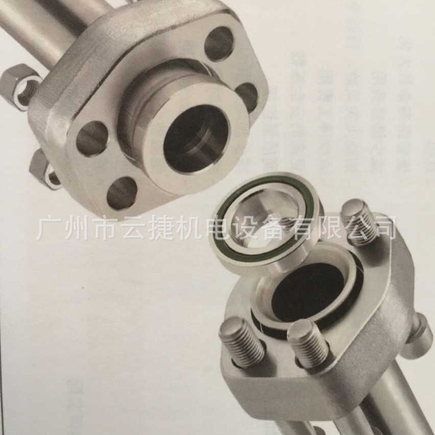 Parflange F37法兰连接,钢管扩口,轴用密封件,液压密封圈91