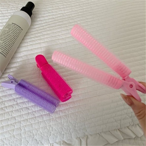 BO | Root-lifting hair clip, hair padding clip for the crown of the head—gentle on hair, seamless, with bangs clip and curling tube J133