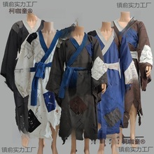 乞丐服济公服装搞笑破烂衣服古代叫花子套装丐帮破旧补丁服麦太保