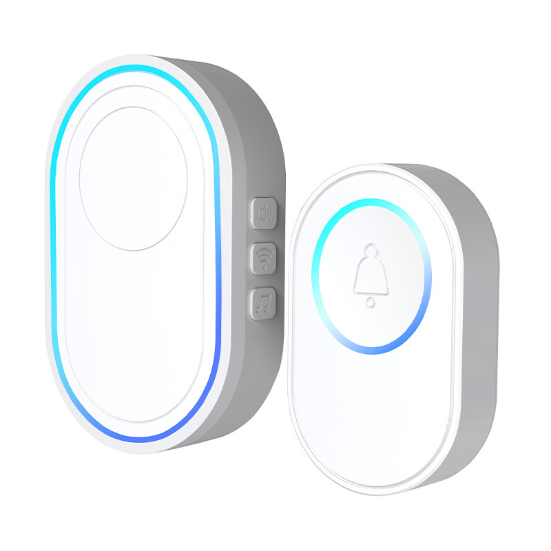 越境対応のTuya WiFiスマートドアベルアラーム、100個のワイヤレス検知器と組み合わせて使用できる屋内警報システム|undefined