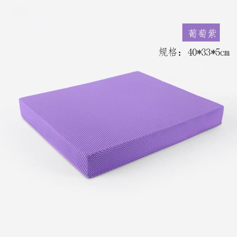 Una pieza de almohadilla de equilibrio de alto rebote, colapsado suave, antideslizante y resistente a la fabricación, entrenamiento de rehabilitación de equilibrio de fitness, almohadilla de codo de rueda abdominal
