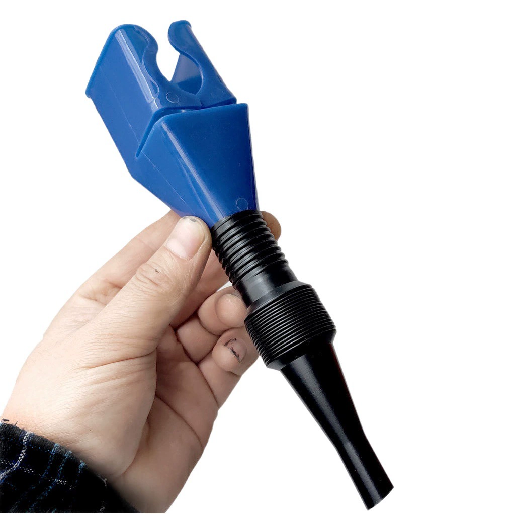 Пластиковая заправочная Воронка Портативный складной телескопический шланг Штык Заправка без рук Мотоциклетная бензиновая воронка