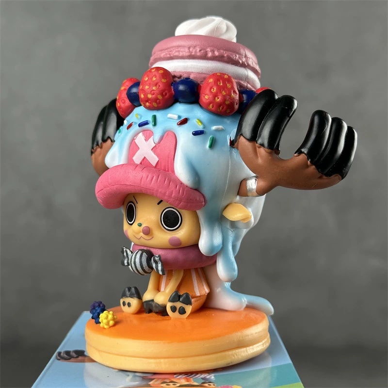 One Piece POP15th Anniversary Candy Dessert Cake Chopper Scene Anime Figure Model Ornament Wholesale