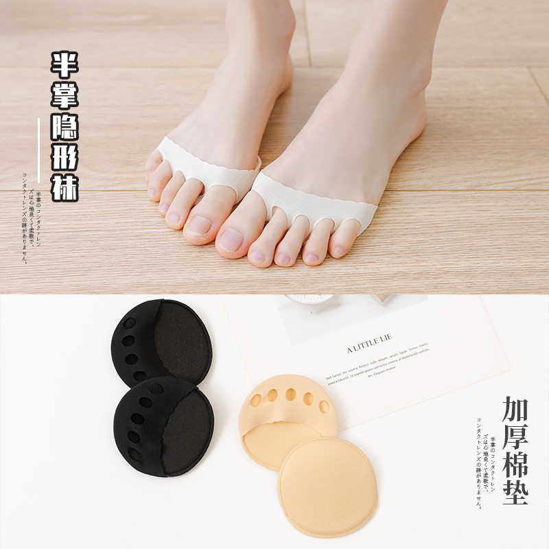 summer thin invisible high heels for toes