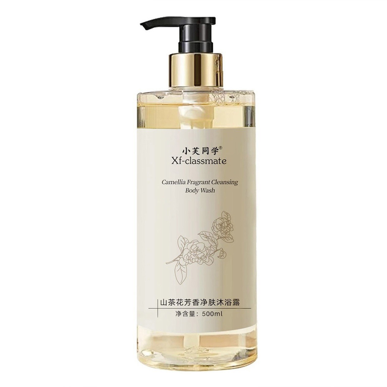 500ML 보습 샤워 젤 여성 향수 유형 지속적인 향수 동백 나무 샤워 젤로 소리를 흔들어