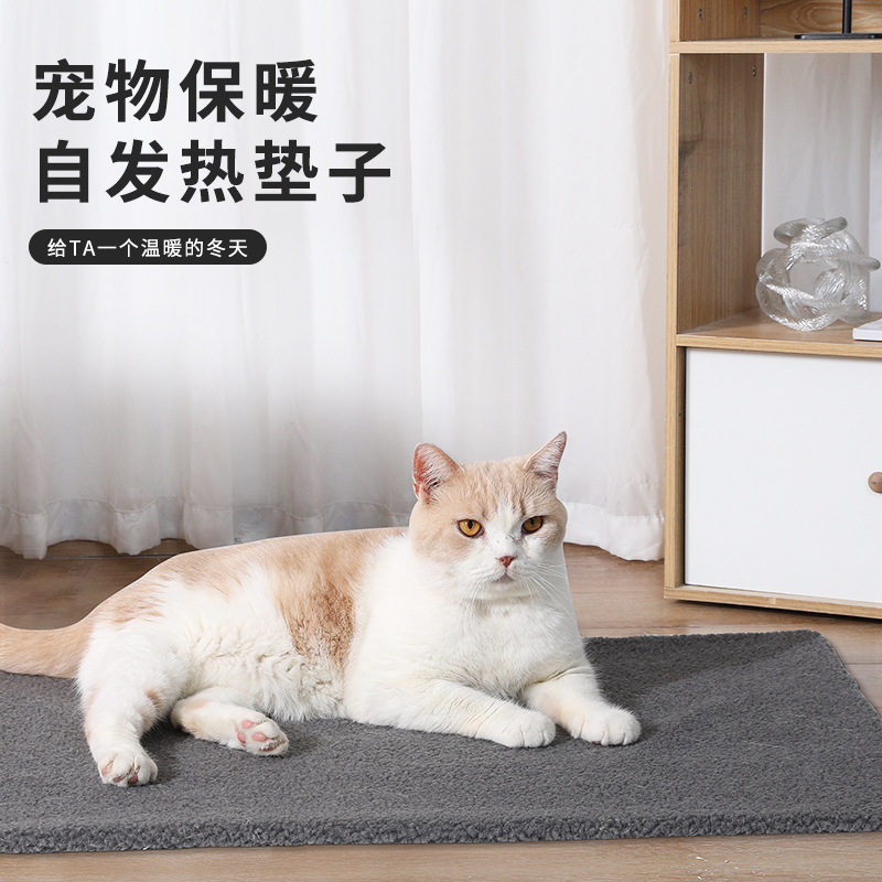 Transfronteriza mascota auto-calefacción manta cálida gato perro manta Otoño e Invierno manta cálida estera de la perrera suministros para mascotas