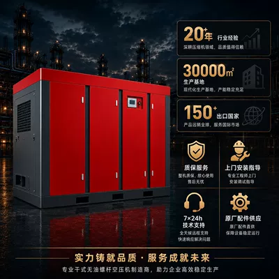 Hava kompressorları, Air Compressor 37-315Kw Industrial-Grade