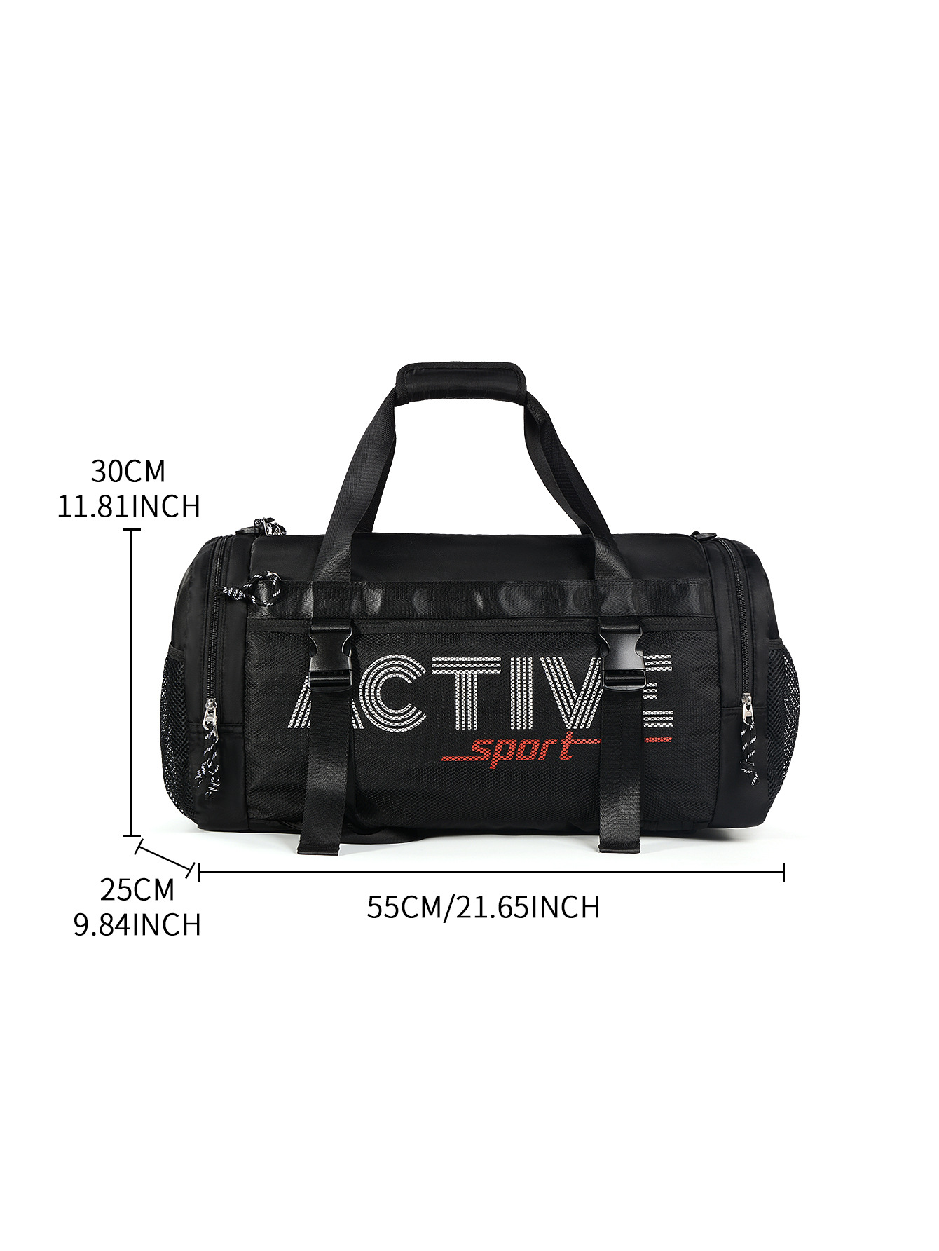 Bolsa de viaje multifuncional de moda al aire libre de gran capacidad, bolso de hombro para hombres, bolso de mano, bolso de fitness