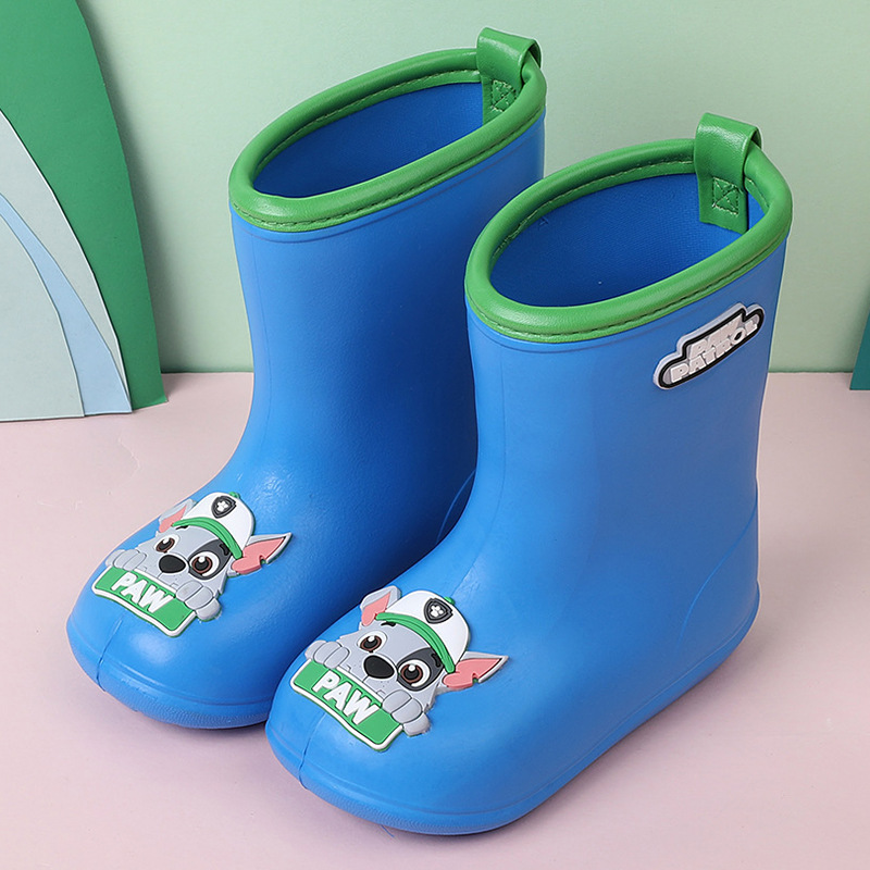 (Strictly Selected) Paw Patrol Baby Rain Boots Water Shoes Children's Rain Boots Non-Slip Boys' Infant Water Boots Kids