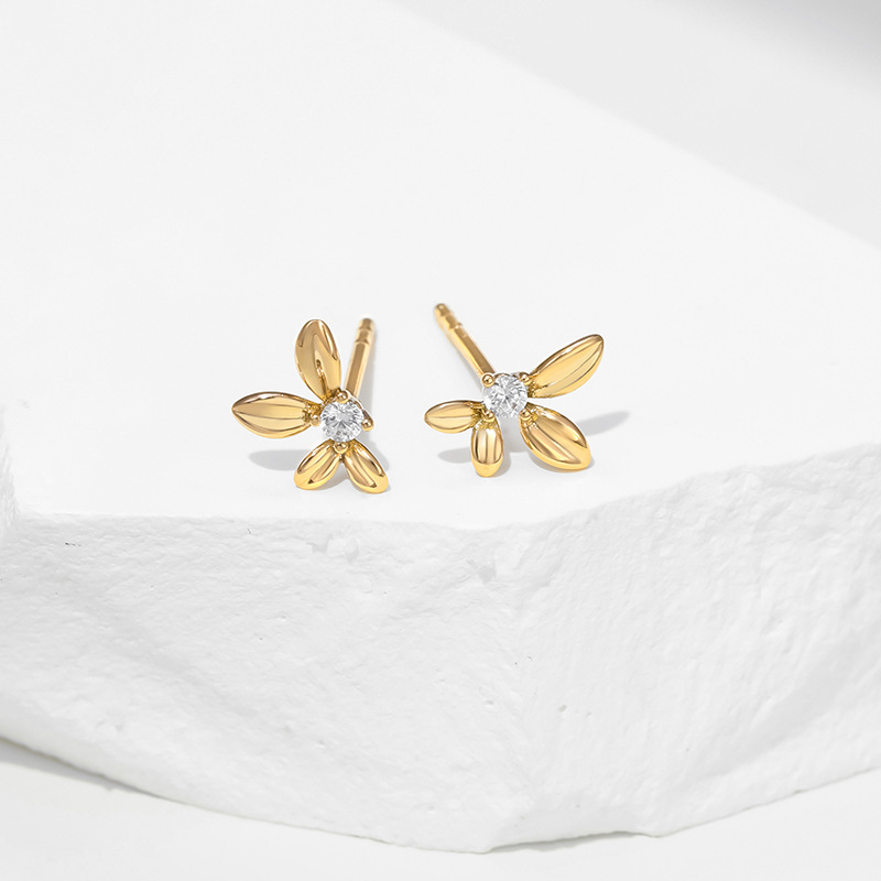 [3 pares] Retro elegante pendientes frescos Corea del Sur Luz de lujo pendientes simples joyería nicho pendientes transfronterizos
