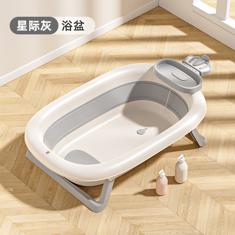 bañera de bebés grande casa sentada sensible al calor bañera de bebés plegable colgado en la pared bañera de baño de bebés recién nacidos