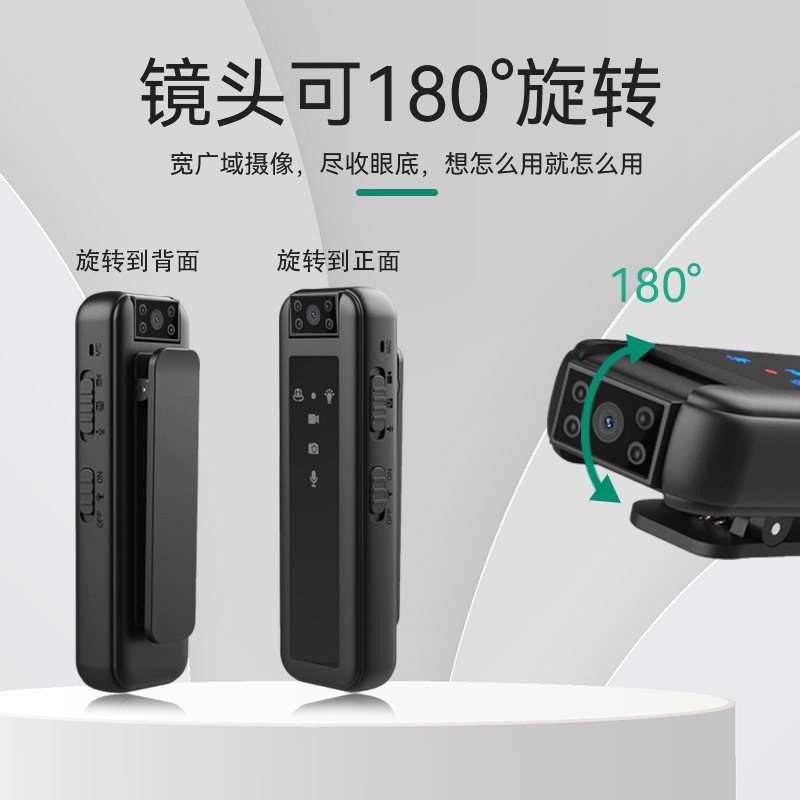 HD 1080P Sports Back Packing Records Recorders Infrared Night Visual Capital Conference One -click Records Photo 3