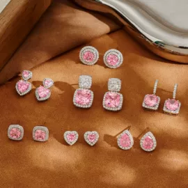 耳钉;项链;耳环