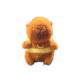 Cute Plush Bee Capybara Wings Vibrating Keychain Car Capibala Foreign Trade Small Gift Doll Grasping Machine