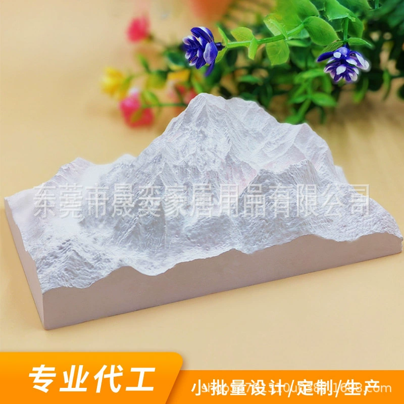 Ароматизатор для автомобиля из гипса с эфирным маслом «Снежная гора», без пламени, долговечный, декоративный, освежитель воздуха